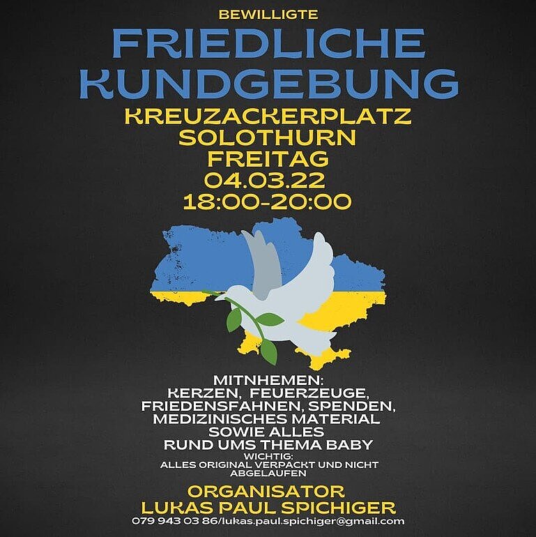 Flyer Kundgebung