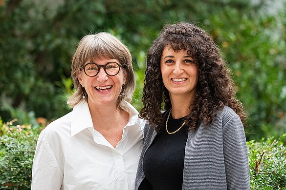 Esther Rüthemann und Natalie De Lisa (Bild: Stefan Winterstetter)