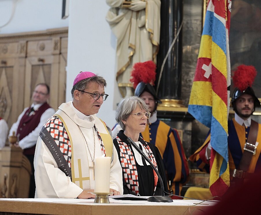 Festgottesdienst Badener Disputation Gmuer Famos