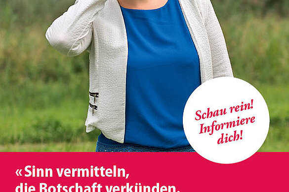 Plakat Chance Kirchenberufe