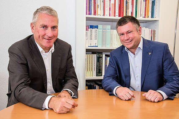 Ruedi Heim und Hanspeter Wasmer
