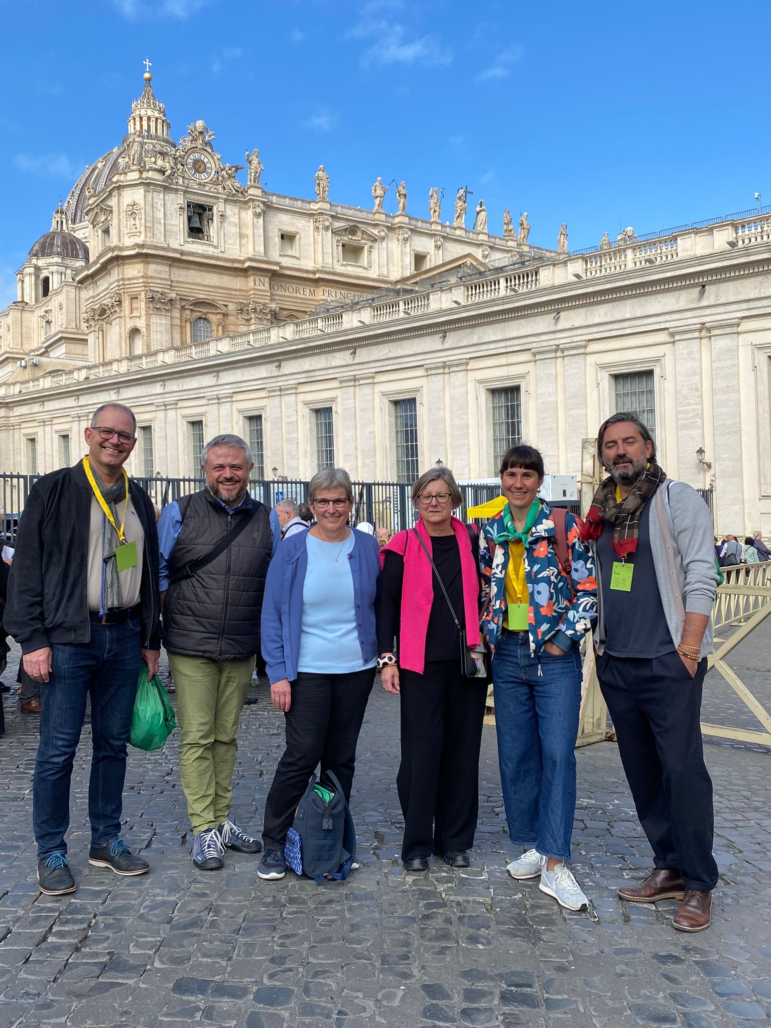 Die Delegation des Bistums Basel am Jubiläum der Synodalteams
