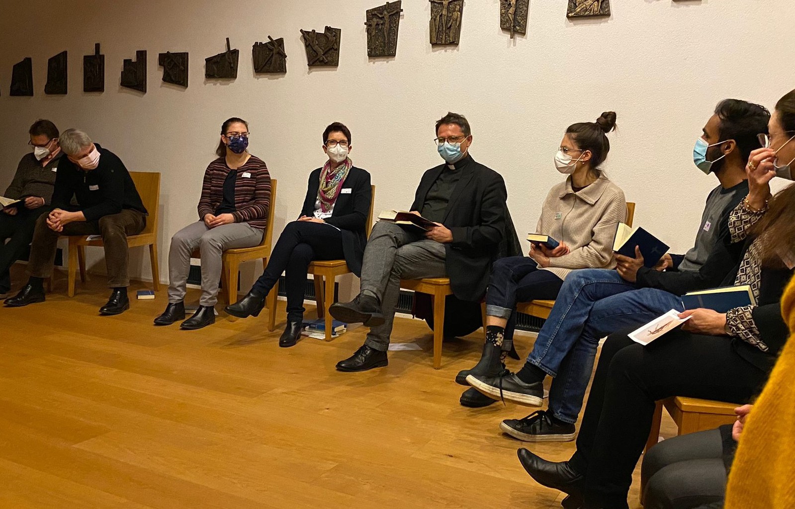 Gruppengespräch mit Bischof Felix Gmür